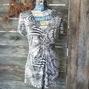 Daytrip animal print top